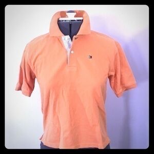 Tommy Hilfiger polo shirt orange